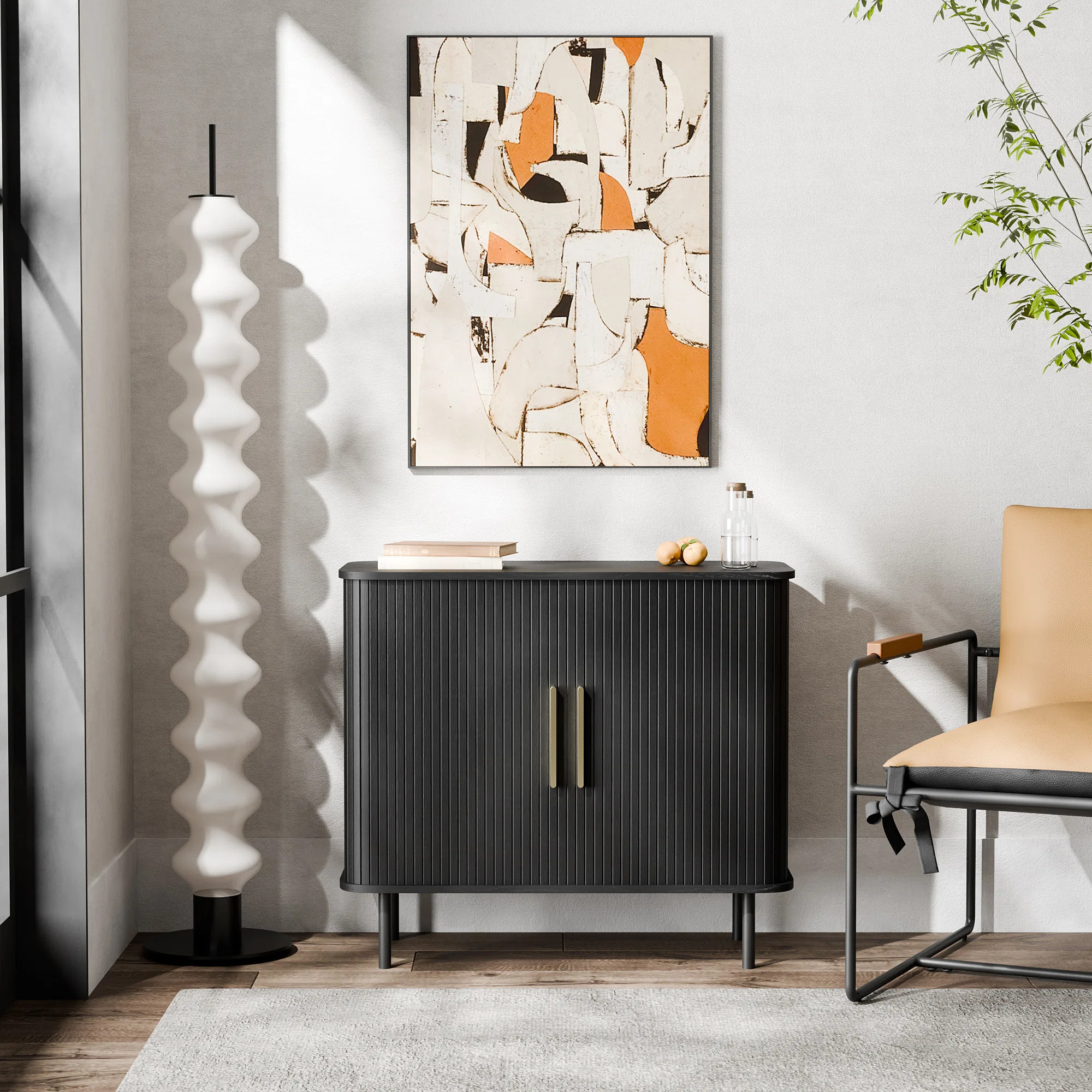 StorageWorks  Tambour Door Accent Cabinet & Reviews | Wayfair | Wayfair North America