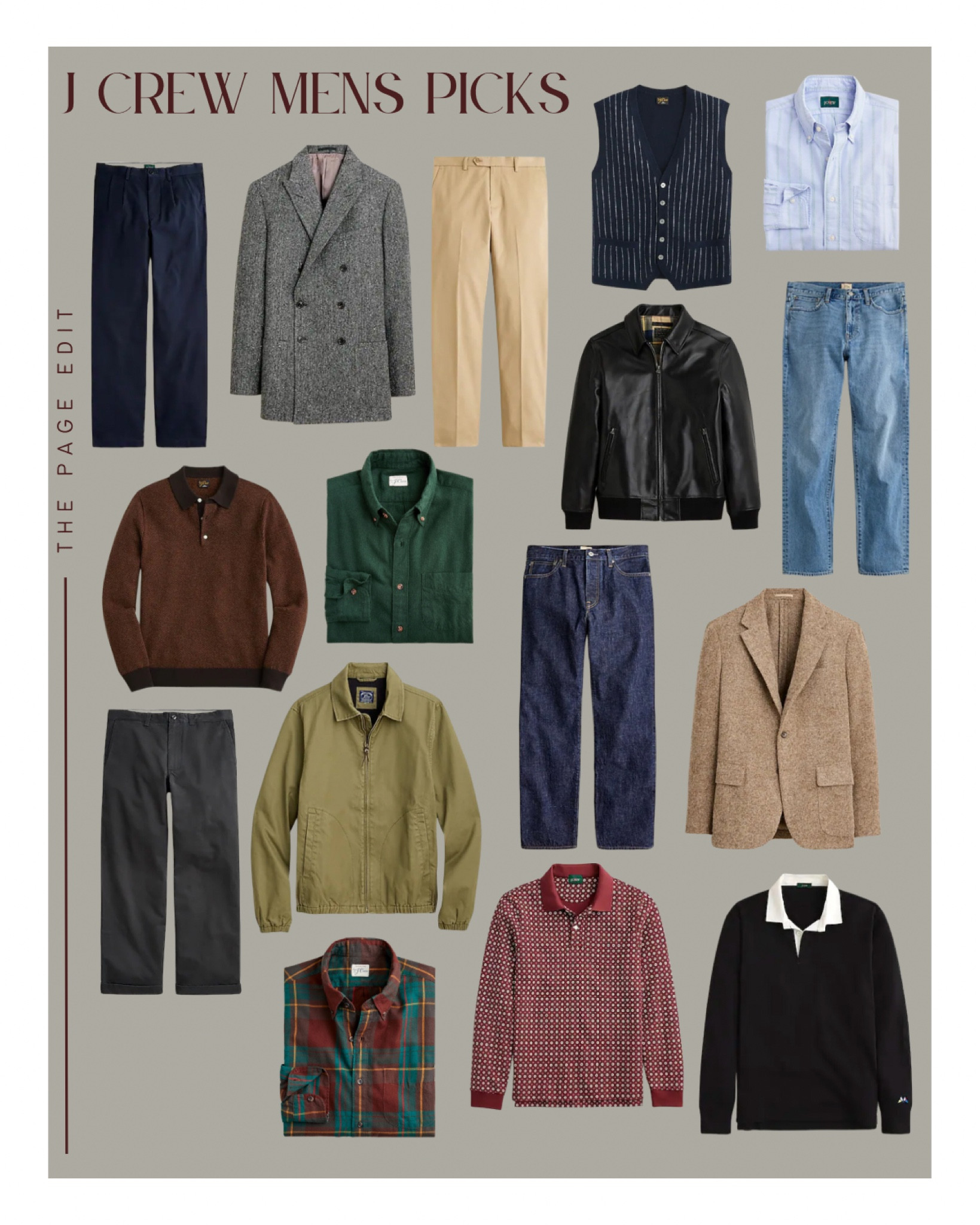 J Crew Men’s Picks! Most pieces are 40% off with code SHOPNOW!

#LTKSale #LTKmens #LTKSeasonal