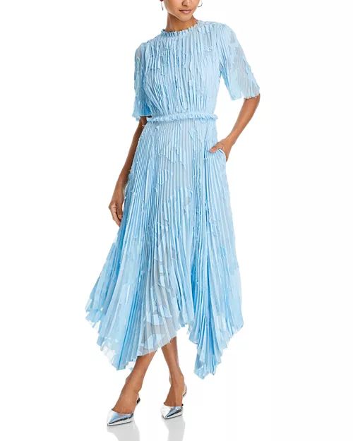 Fil Coupé Pleated Dress | Bloomingdale's (US)