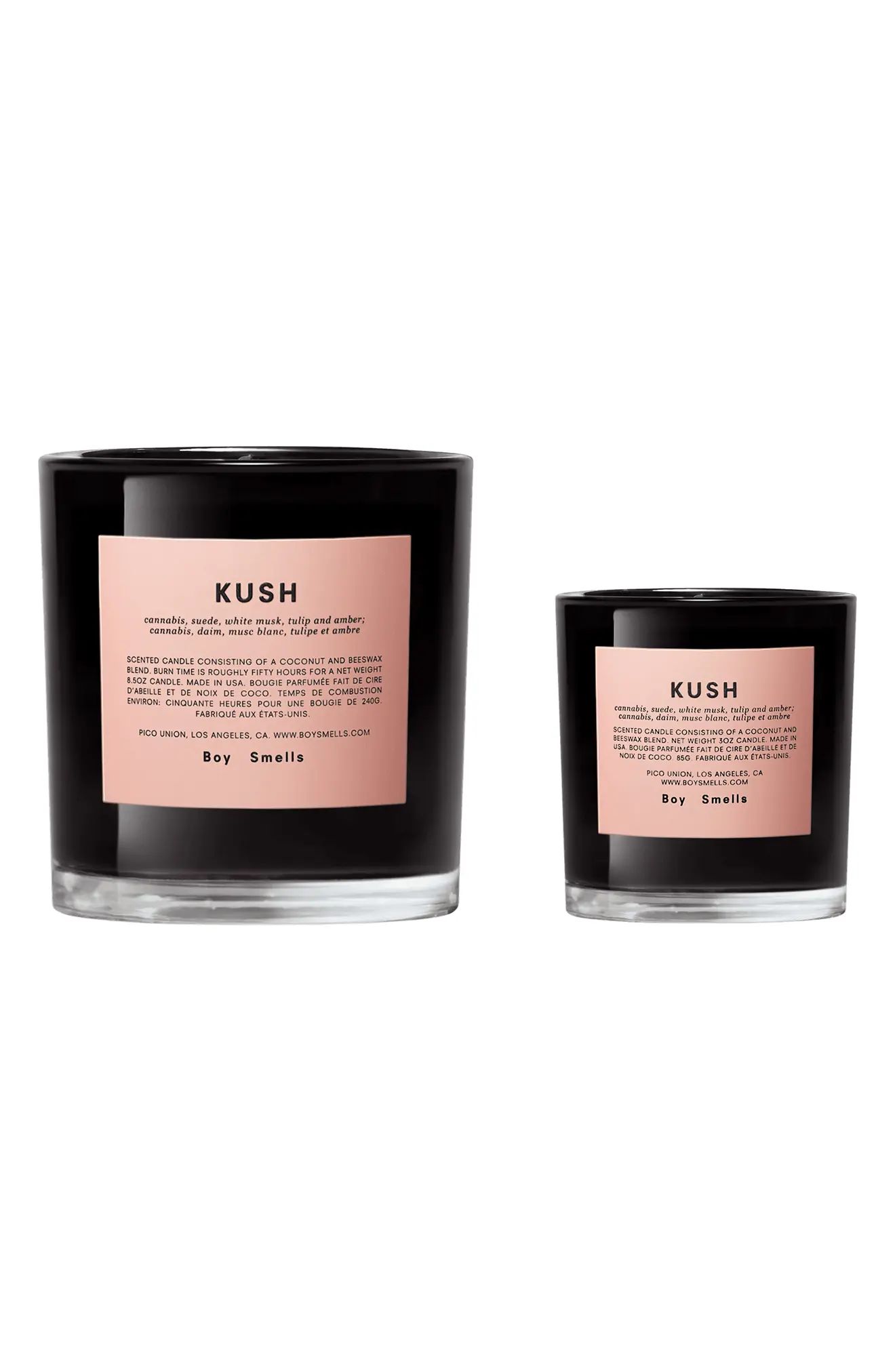 Boy Smells Kush Home & Away Candle Duo USD $49 Value at Nordstrom | Nordstrom