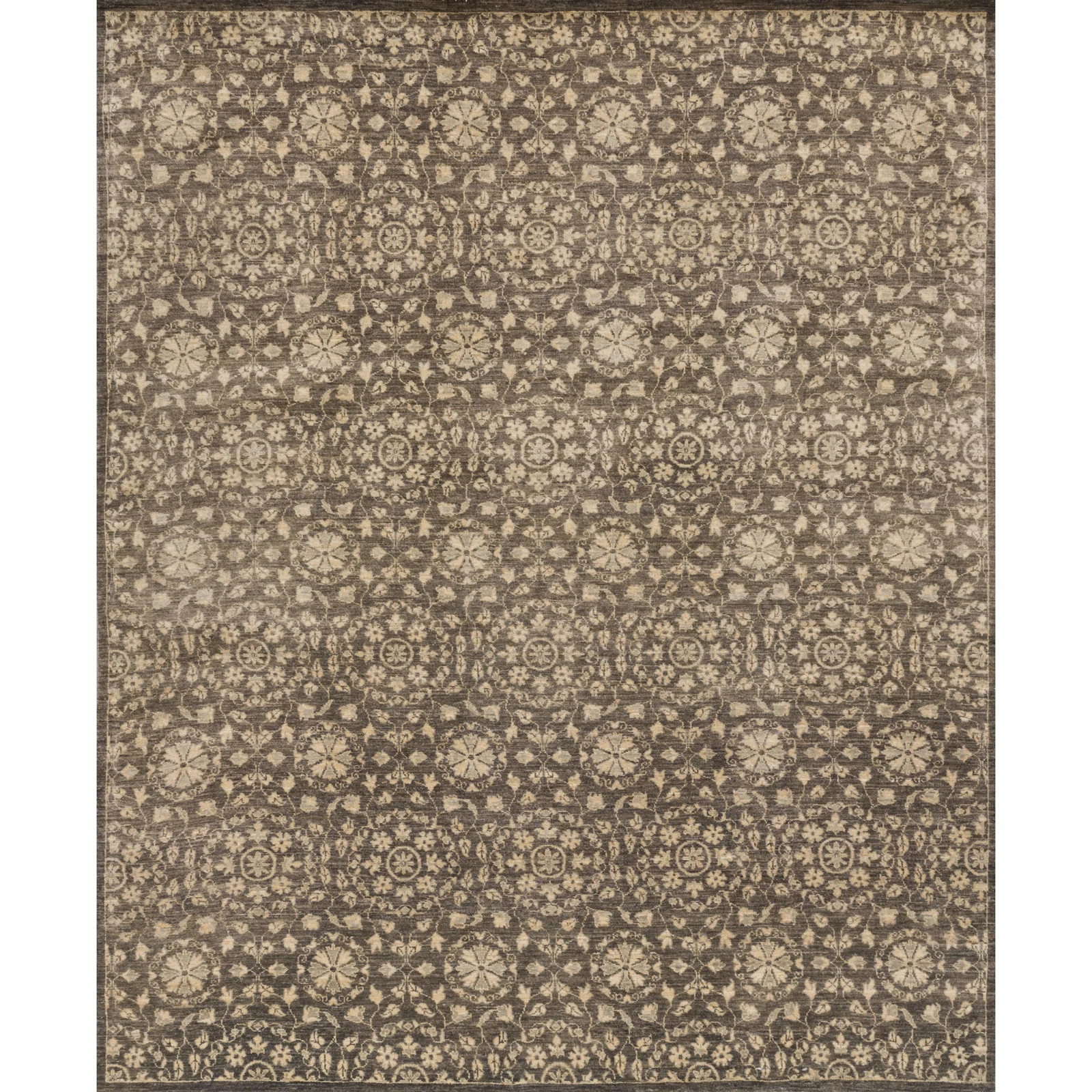 Loloi Rugs Essex Hand-Knotted Wool Elmwood/Beige Area Rug | Wayfair | Wayfair North America