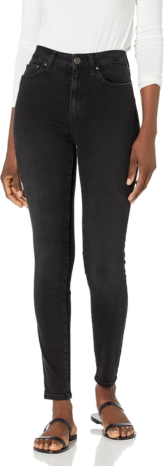 Daily Ritual Women's Standard High-Rise Skinny Jean | Amazon (US)