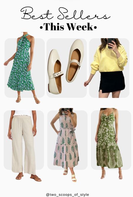 Best sellers this week. 
Summer outfits, summer dresses, vacation dresses


#LTKStyleTip #LTKSeasonal