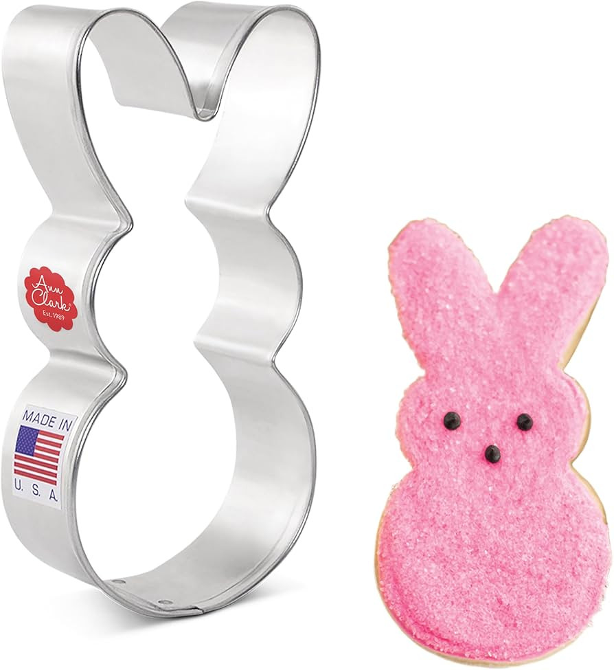 Ann Clark Cookie Cutters Easter Bunny Cookie Cutter, 4" Made in USA | Amazon (US)