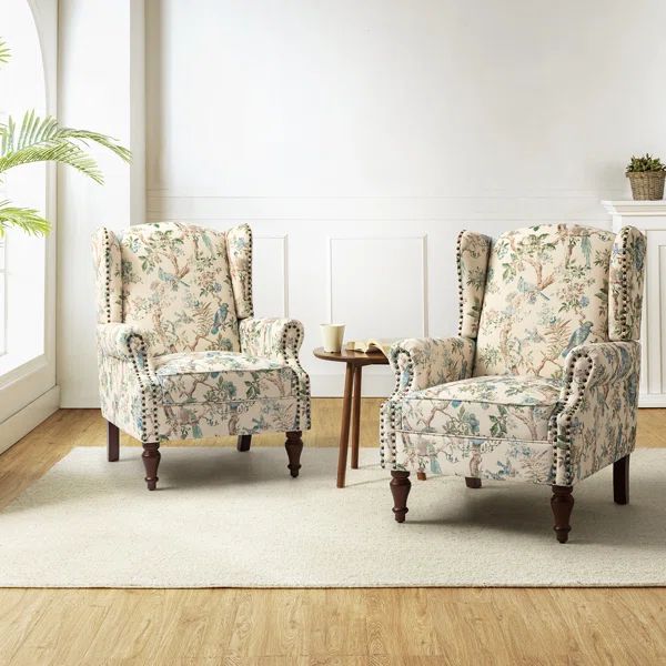 29.5 Inches Wide Polyester Armchair (Set of 2) | Wayfair North America
