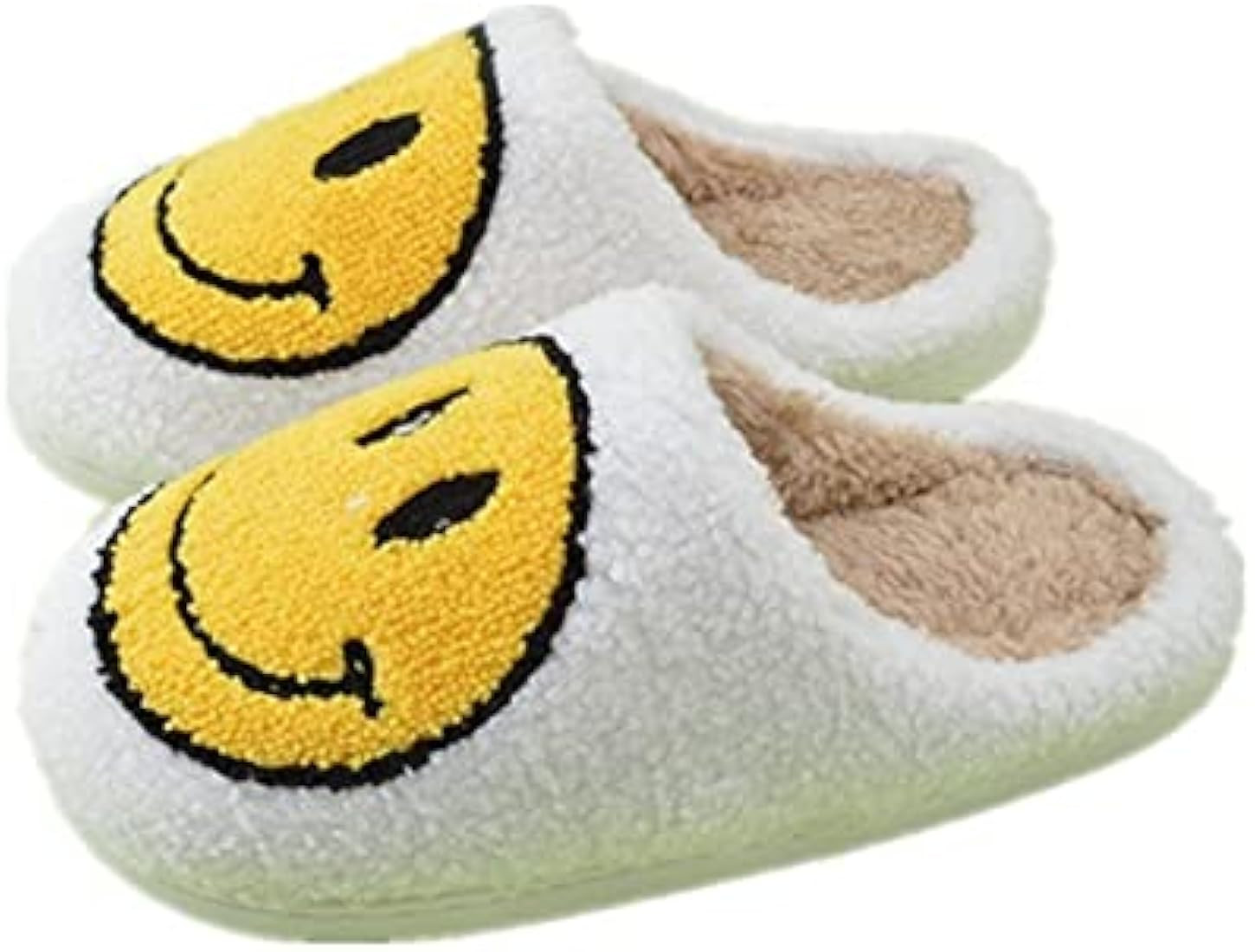 alma Smiley Face Slippers (7 W US, numeric_7) : Amazon.ca: Clothing, Shoes & Accessories | Amazon (CA)