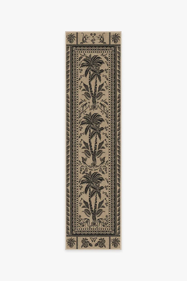 Iris Apfel Simian Charcoal Rug | Ruggable | Ruggable