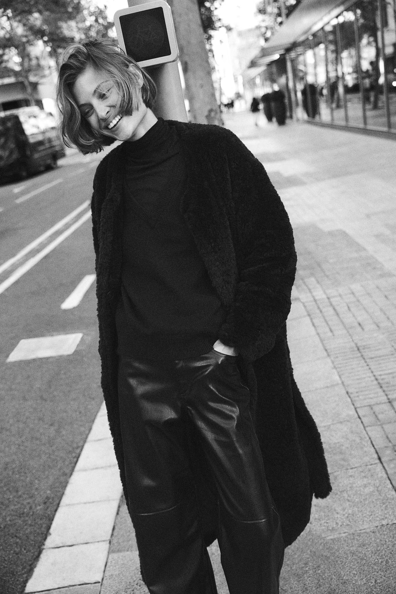Fluffy tie-belt coat | H&M (UK, MY, IN, SG, PH, TW, HK)