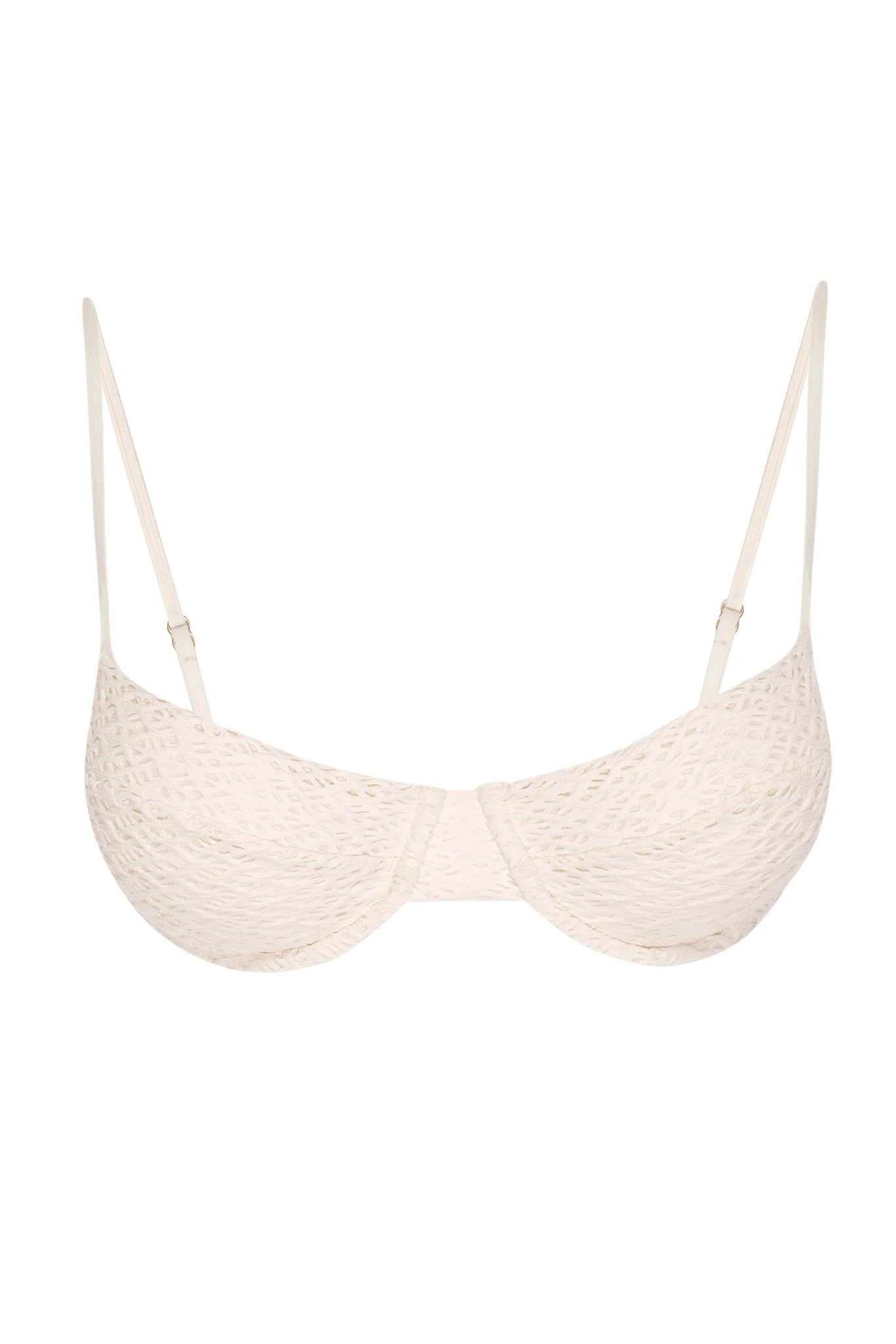Clovelly Top - Ivory Crochet | Monday Swimwear