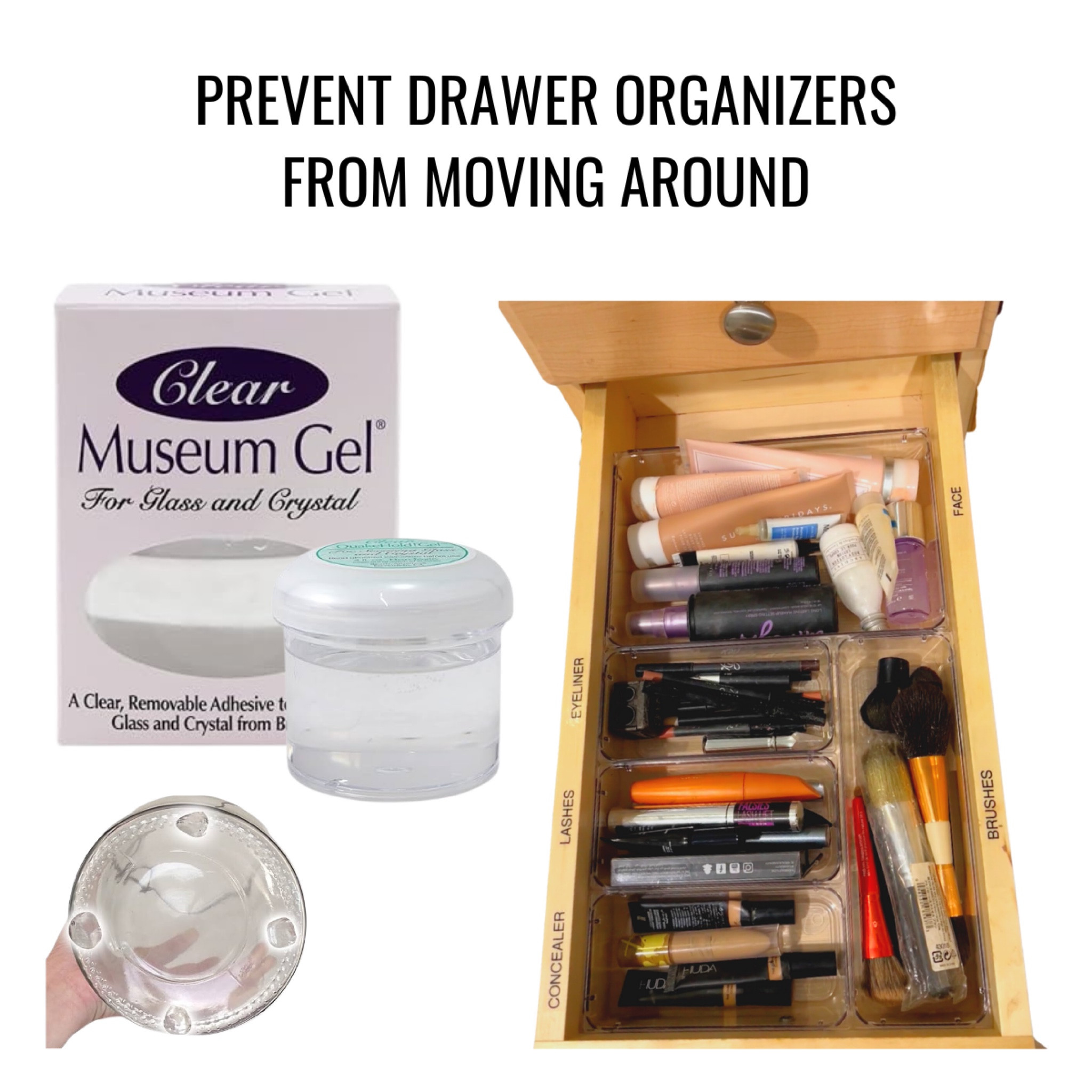 Museum Gel: Prevents Drawer Organizers from slidingg

#LTKHome