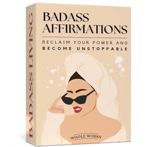 Affirmations Cards for Women: Badass Daily Affirmations Card Deck, Self-Development and Educational Flash Cards | Funny Gift for Women | Amazon (US)