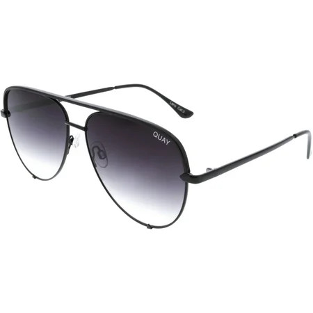 Quay Women s Gradient High Key QC-000142-BLK/FADE Black Sunglass | Walmart (US)