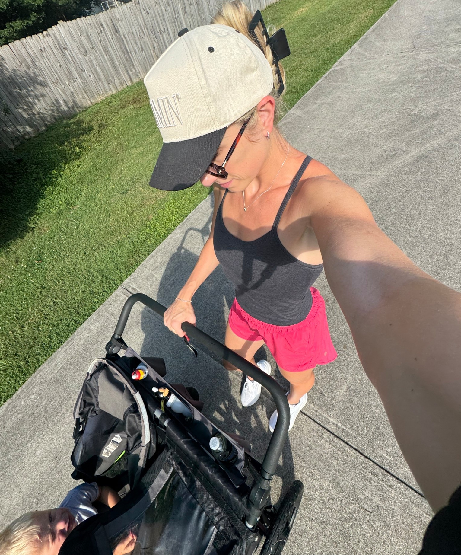 Hot mom walk #walk running stroller 

#LTKActive