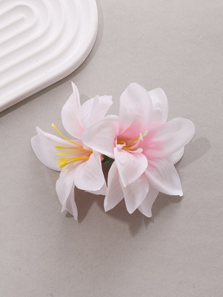 Flower Decor Hair Clip Boho For Women Daily Decoration | SHEIN