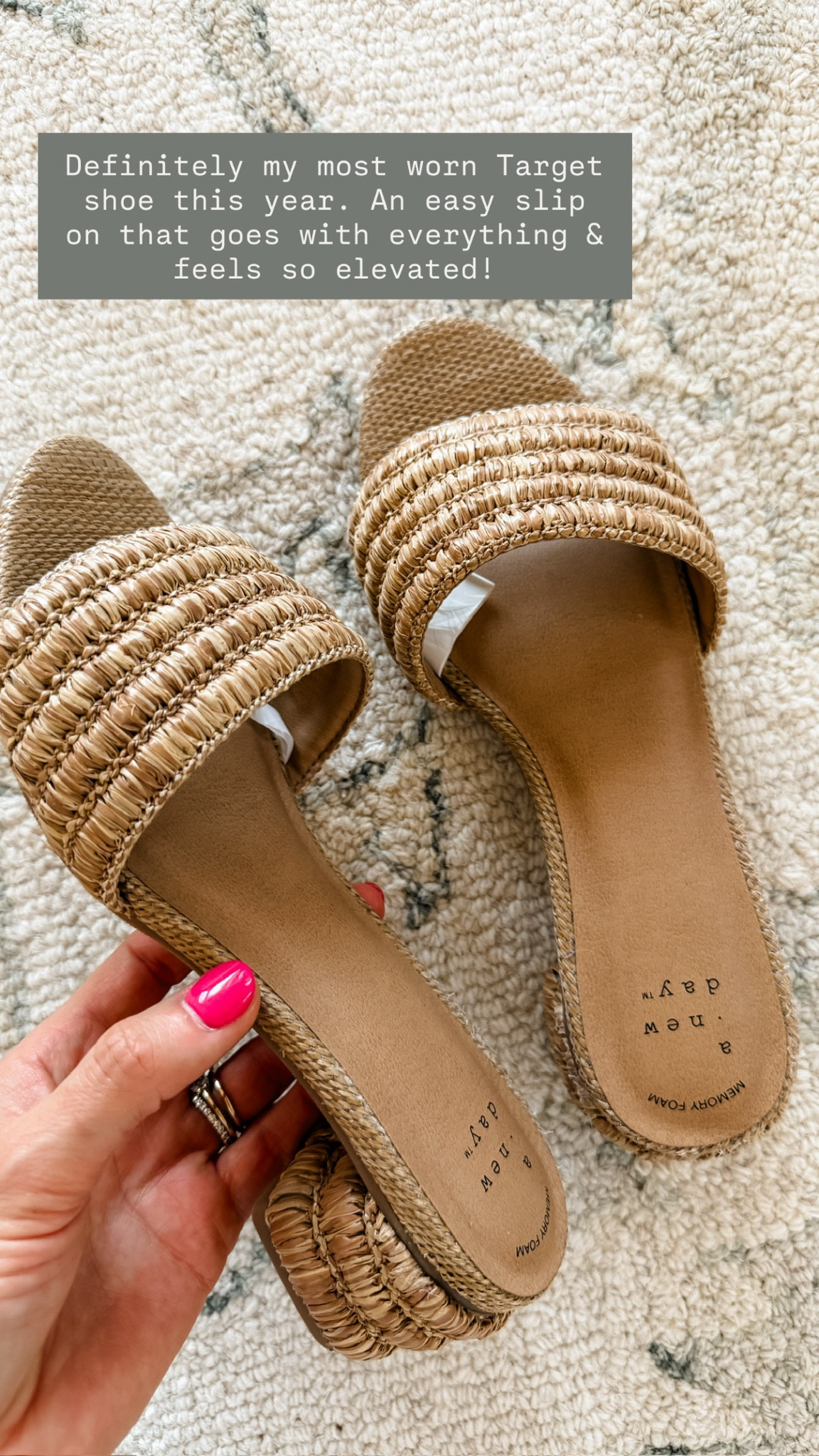 My favorite Target shoe is on sale! I love how it has a small block heel, so it gives you a little height but is super comfortable! 

Loverly Grey, Target sale, summer sandals, summer heel, Memorial Day sale 

#LTKSaleAlert #LTKSeasonal