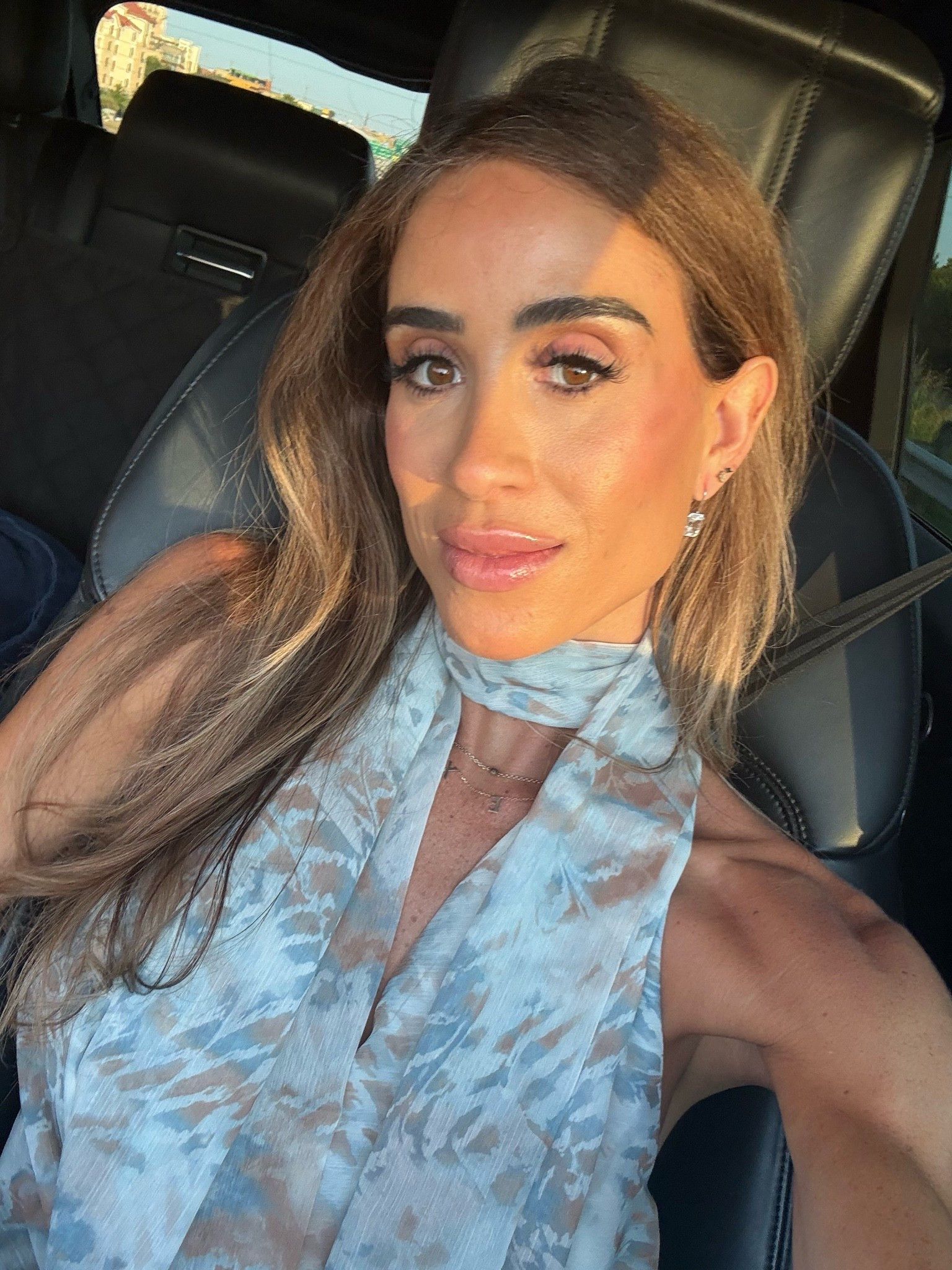 My earrings are 20% off and this top is the perfect date night top! Size xs
