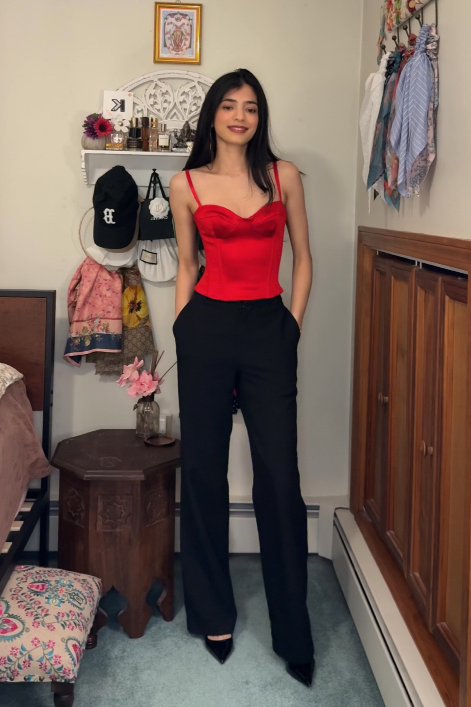 red for v day ♥️🍒

Aritzia, Valentine’s Day outfit, V day, dinner date, red outfit, Aritzia outfits, date night 

#LTKStyleTip #LTKPetite #LTKParties