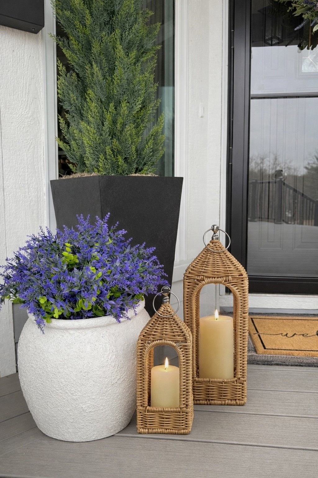 Walmart Secret Release: Rattan Lanterns You’ll Want on Your Porch 🤎

These new rattan lanterns instantly add that warm, layered glow that makes your entry feel styled and welcoming—day or night. The mix of sizes gives you that designer look without overthinking it, and I love how they pair with greenery and neutral planters for a clean, elevated setup.

Follow @farmtotablecreations on Instagram for more home finds like this 🤍

#lanterns #outdoordecor #frontporchdecor #homedecor #walmartfinds

lanterns | rattanlantern | outdoorlighting | frontporchideas | porchdecor | neutraldecor | homedecorfinds | walmartdecor | candlelantern | entrywaydecor | porchstyling | outdoorhome | patioideas | layereddecor | neutralhome | outdoorlanterns | porchinspo | curbappeal | modernhome | cozyhome | decorinspo | budgetdecor | homefinds | walmarthome | outdoorstyle

#LTKSaleAlert #LTKHome #LTKSeasonal