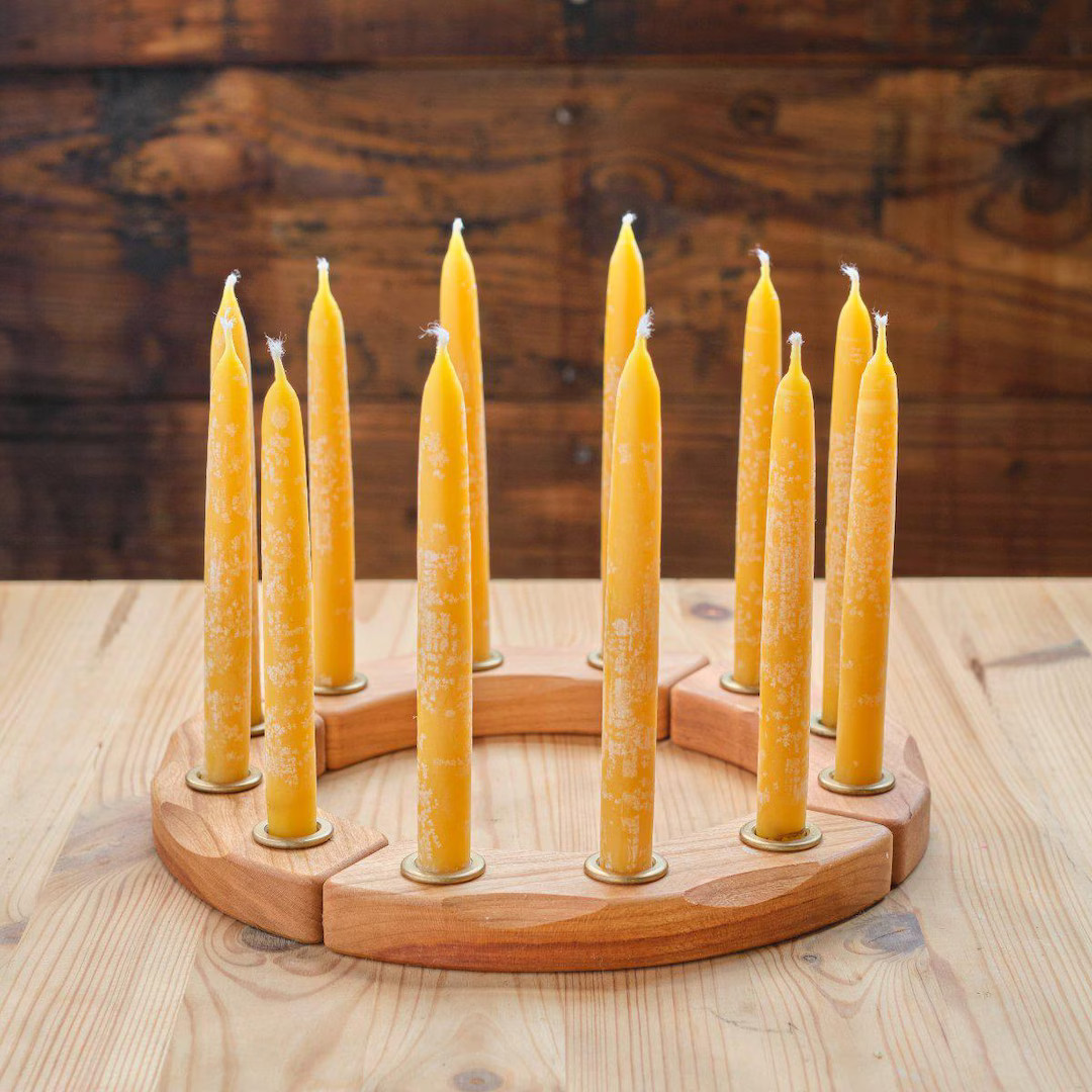 Cherry Birthday Ring (12 or 16 Candle Holes With Brass Inserts) With or Without Candles + Optiona... | Etsy (US)