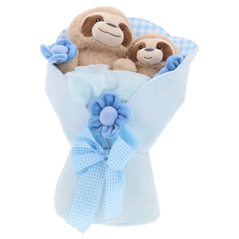 Medium Sloth Plush Bouquet, Blue and Brown, Mother's Day by Way To Celebrate | Walmart (US)