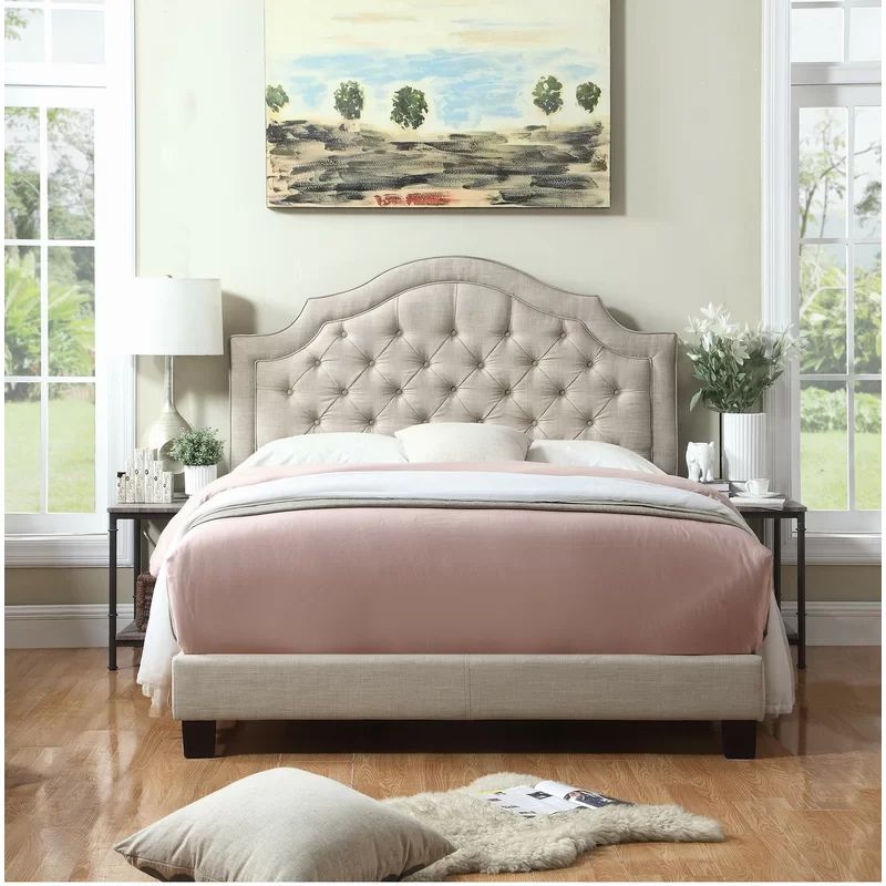 Swanley Upholstered Panel Bed | Wayfair North America