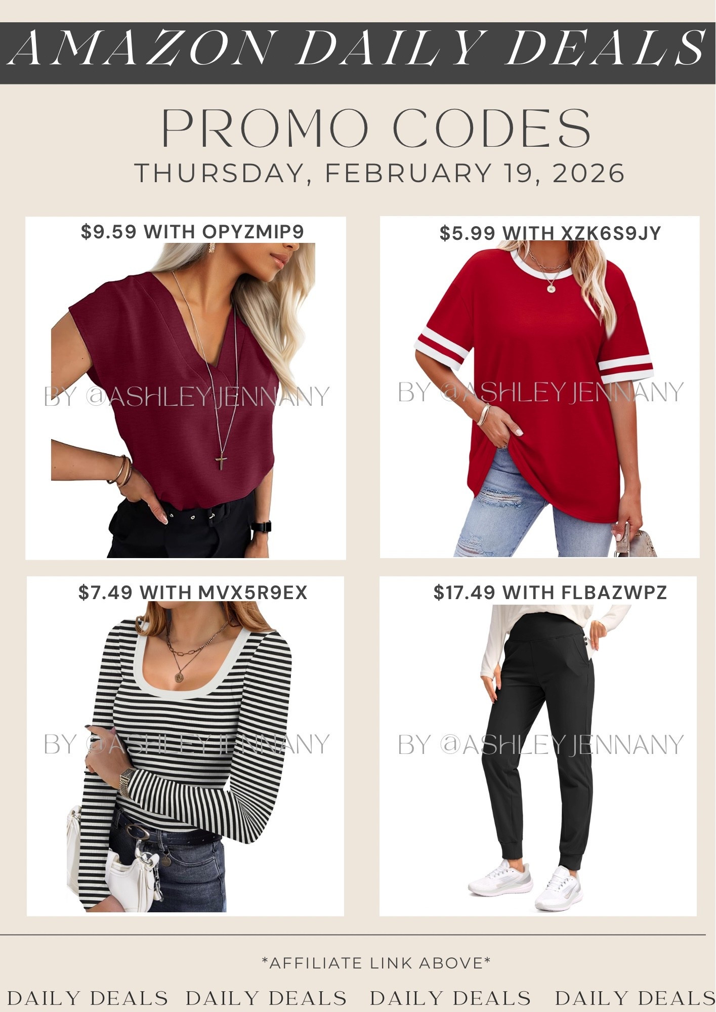 Amazon fashion deals 

#LTKMidsize #LTKSaleAlert