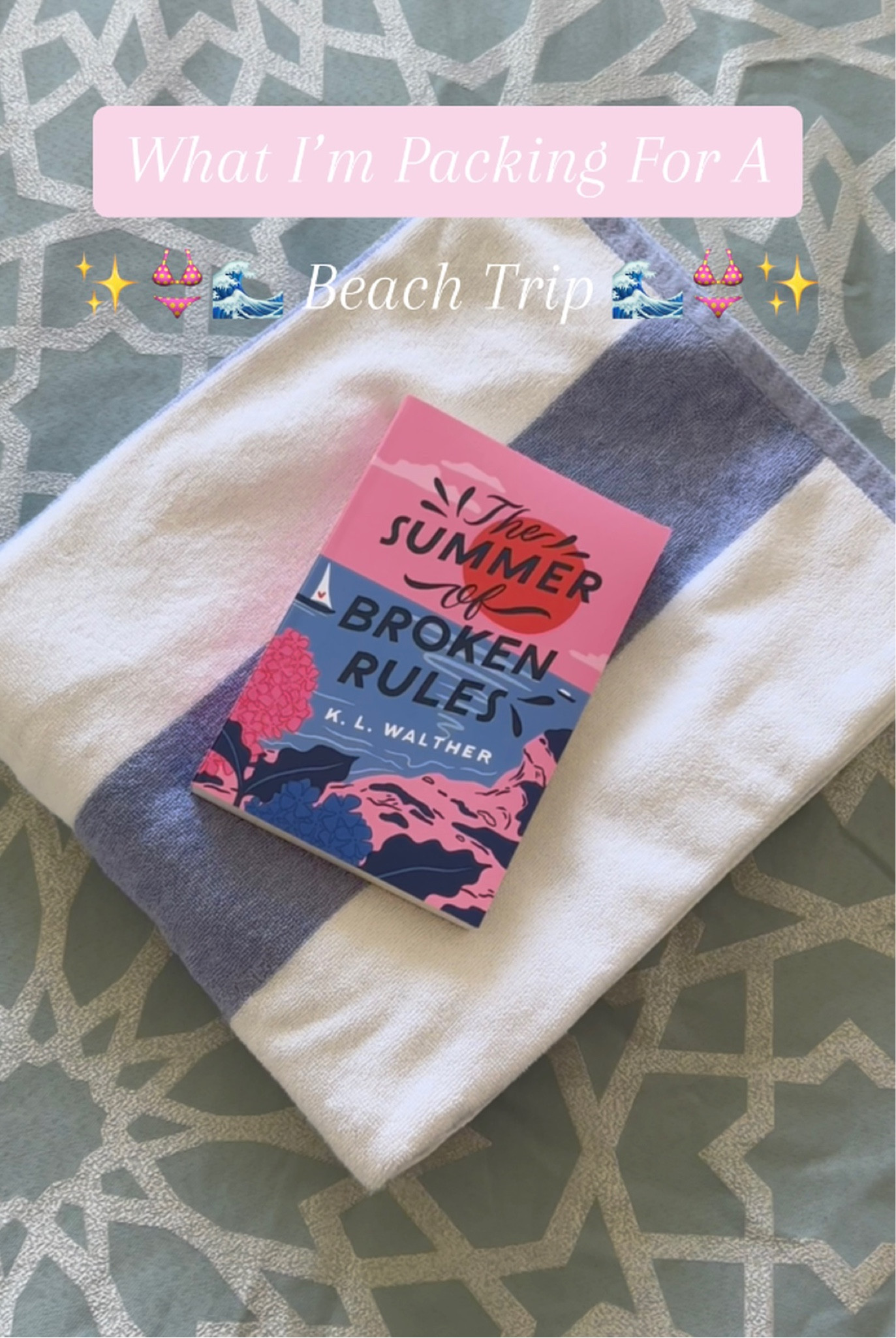 My beach & travel essentials ✈️🏖️ A hanging cosmetic bag, bikinis, denim shorts, a good book, a large fluffy beach towel, and a travel pillow for the plane. 

What I’m packing | Beach trip essentials | Beach vacation essentials | Pack with me for vacation | Beach bag essentials | Amazon summer must haves

#LTKunder100 #LTKtravel #LTKswim