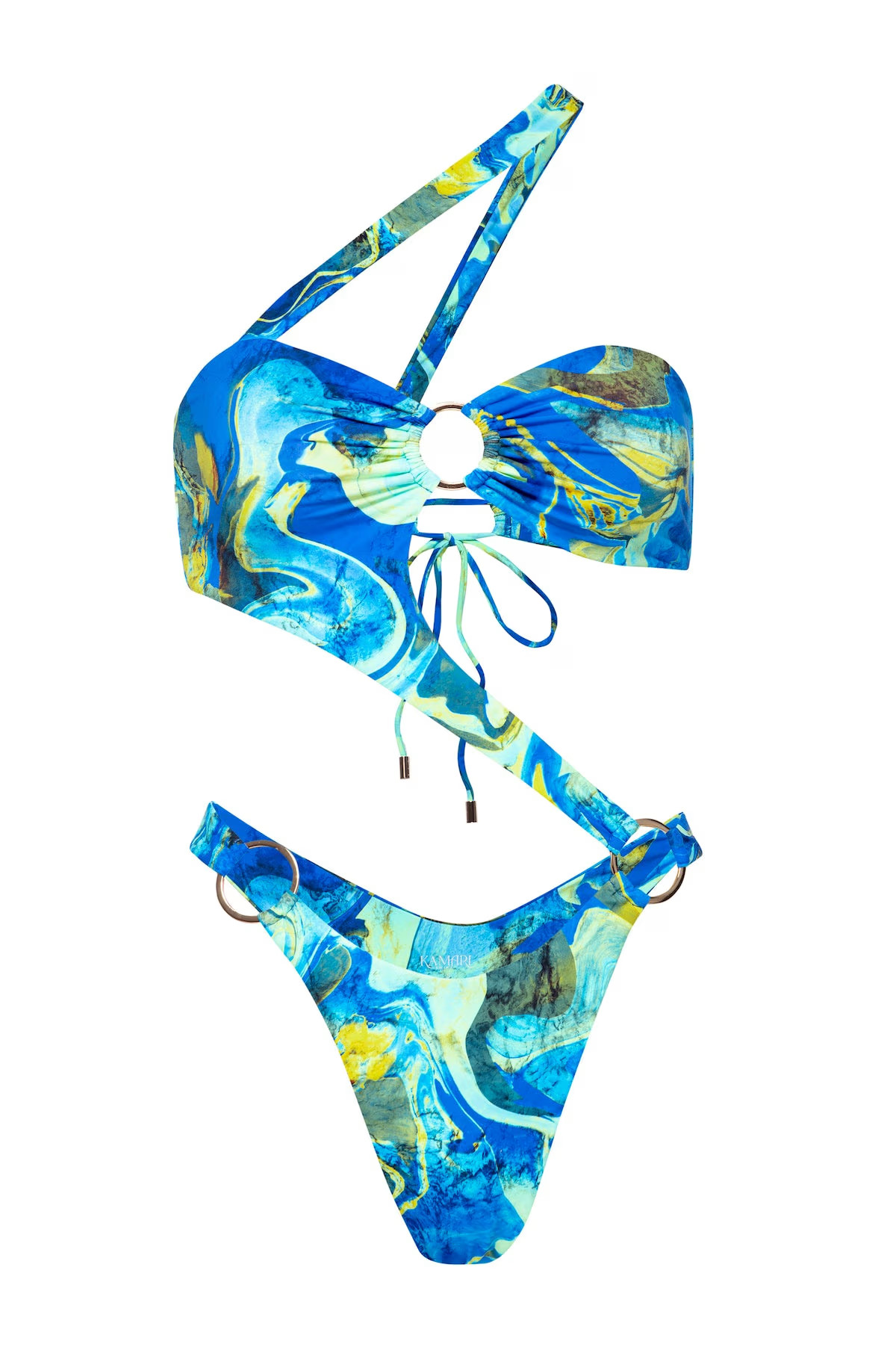 Skye Asymmetrical One Piece | Wolf & Badger