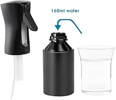Hair Spray Bottle, YAMYONE Continuous Water Mister Spray Bottle Empty, Aerosol Fine Mist Curly Ha... | Amazon (US)
