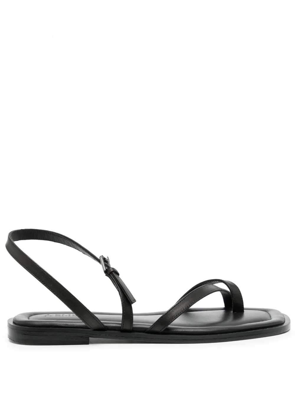 Lucia buckle-fastening leather sandals | Farfetch Global