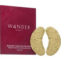 Wander Beauty Baggage Claim Gold Eye Masks - Set of 6 0.84 oz | Look Fantastic (US & CA)