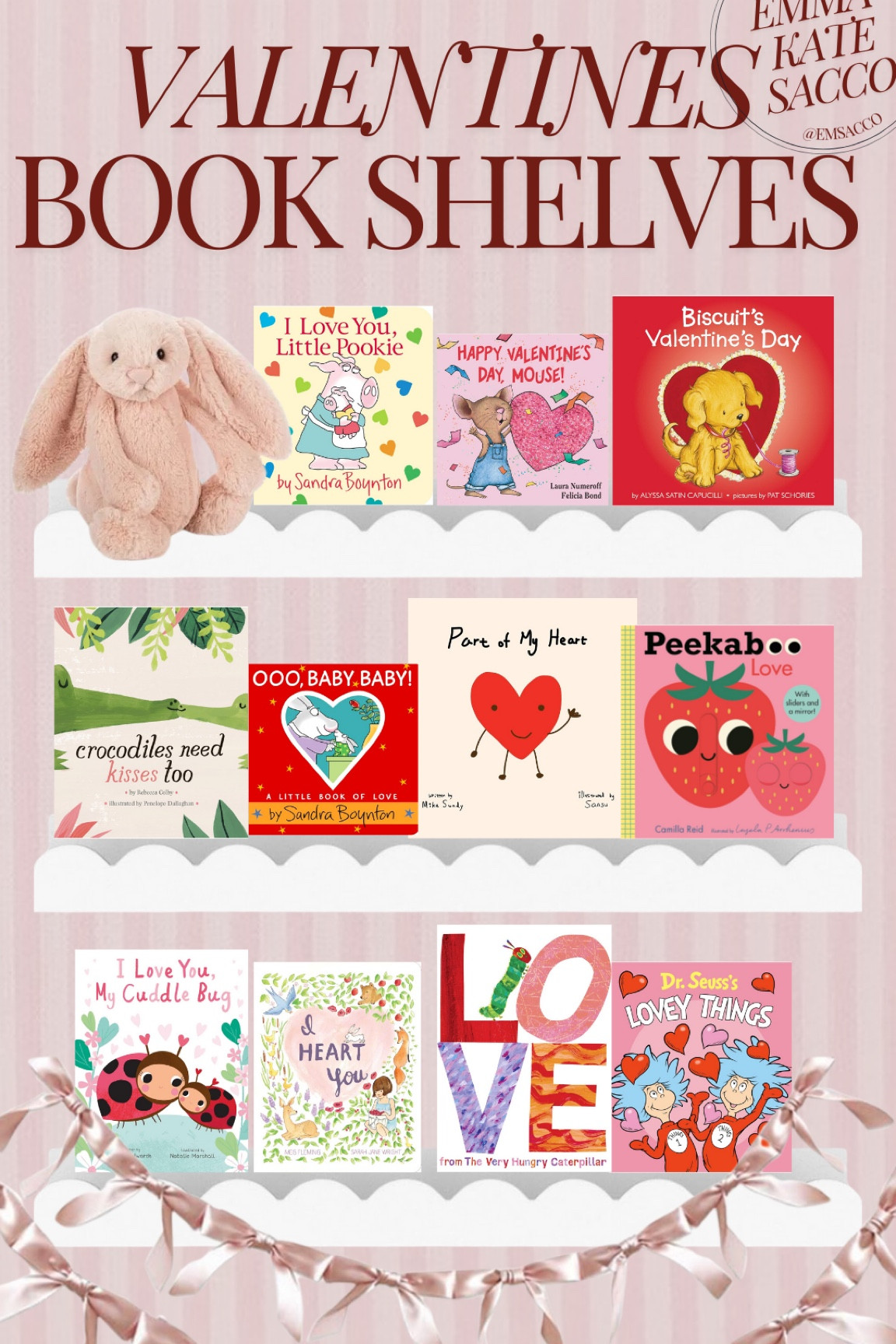 Nursery Valentines Bookshelves 

#LTKBaby #LTKFamily #LTKHome