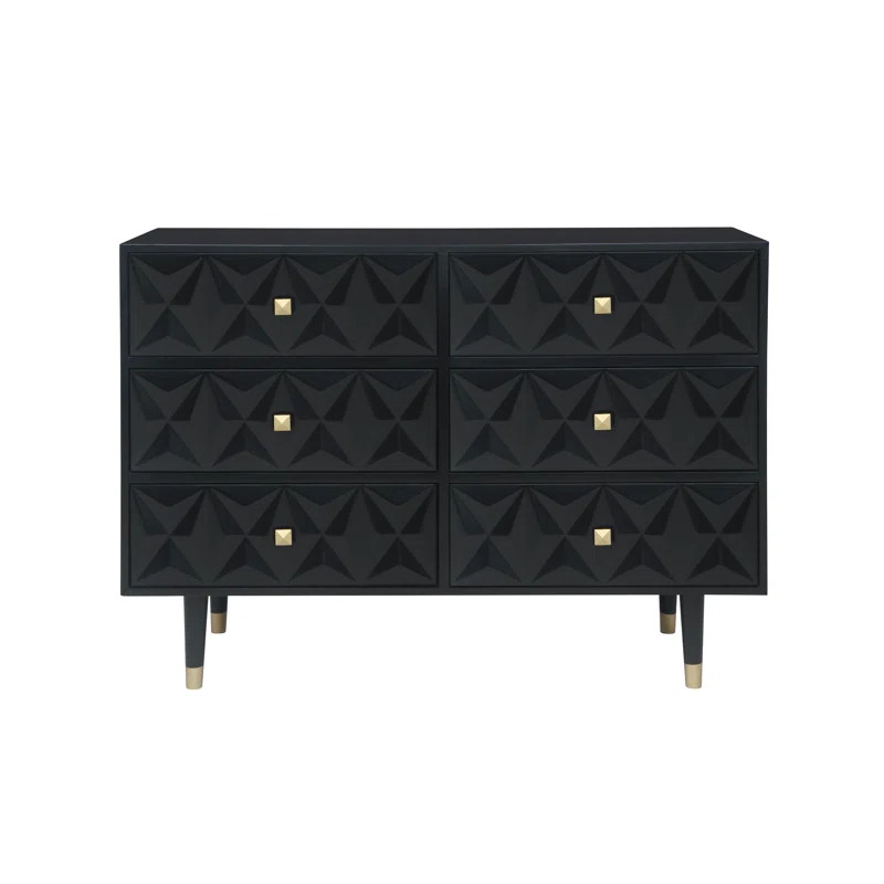 Virginia 6 Drawer Double Dresser | Wayfair North America