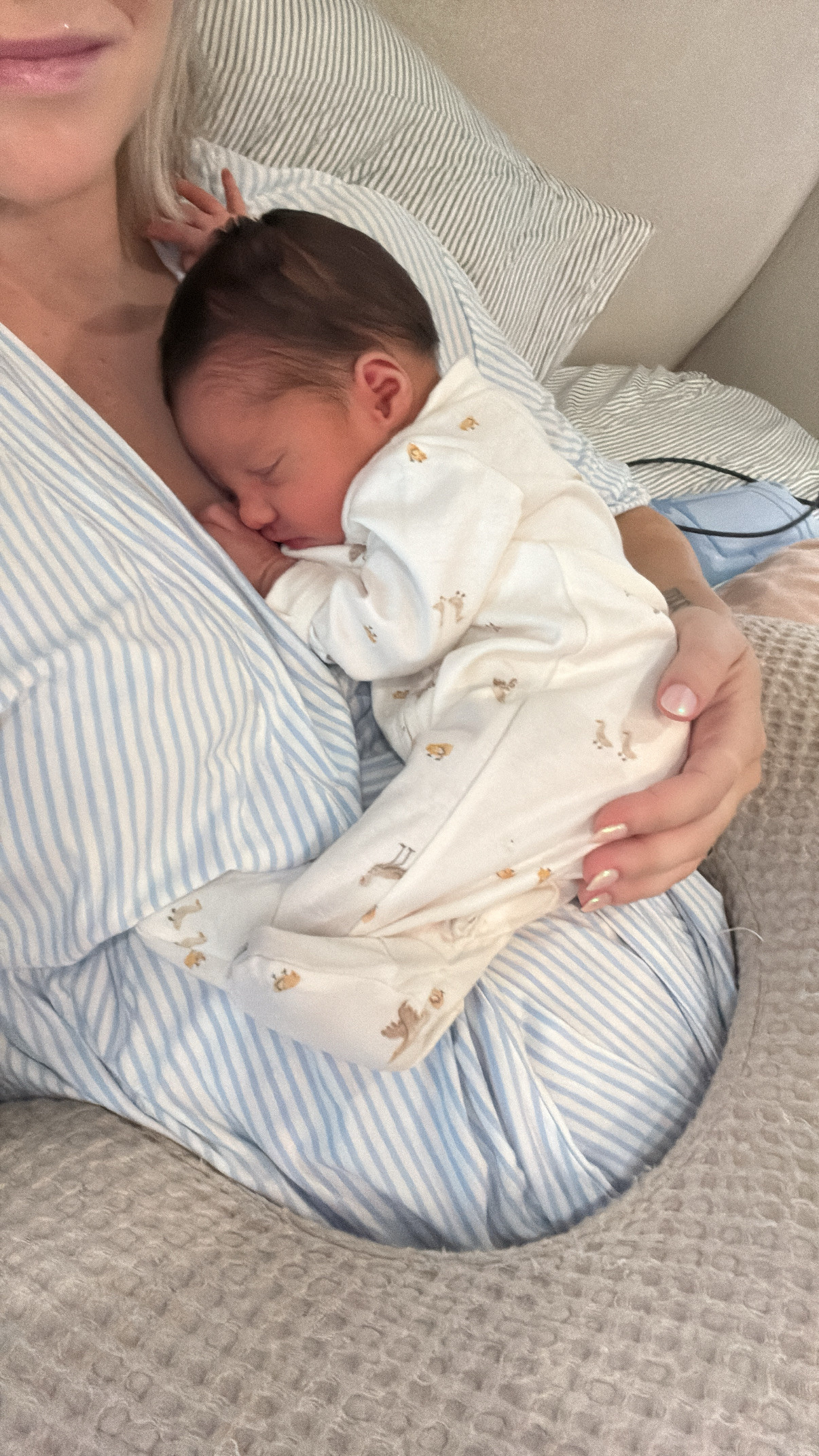 Love these so much I had to get another color! Perfect postpartum pajamas! 

#LTKBaby #LTKBump