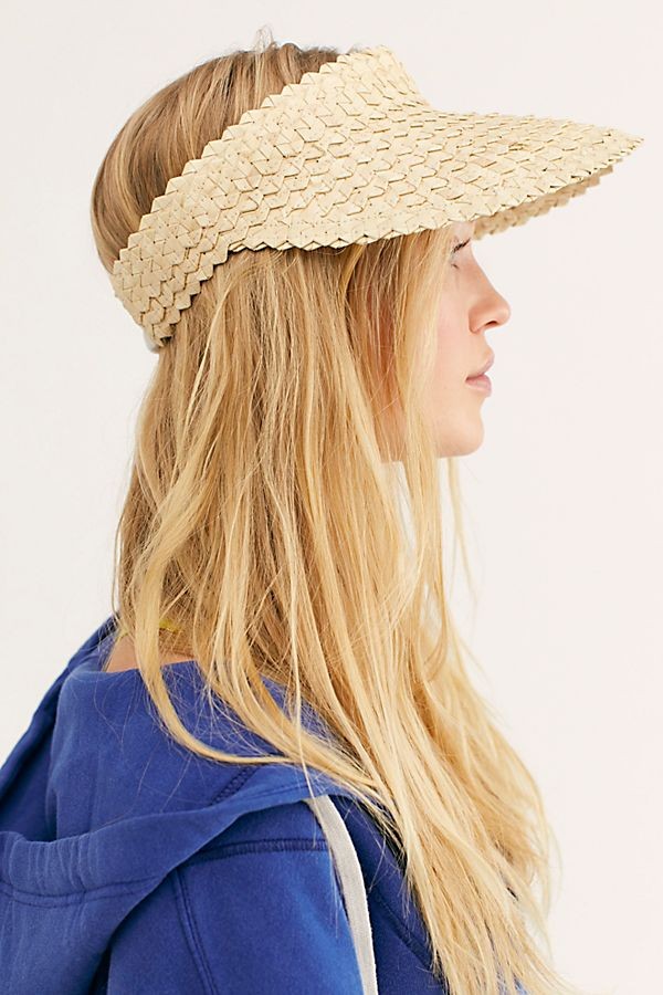 Baha Straw Visor | Free People (Global - UK&FR Excluded)