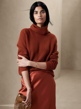 Chiara Cashmere Turtleneck Sweater | Banana Republic (US)