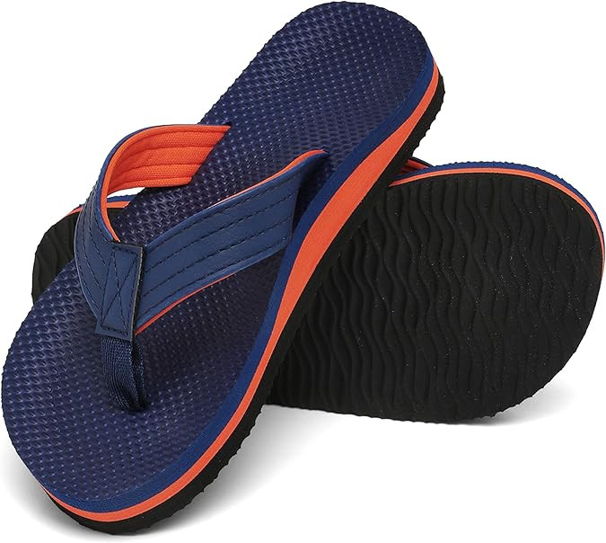 Amazon.com | INMINPIN Kids Boys Girls Flip Flops Comfort Quick-Dry Beach Pool Aqua Thong Sandals(... | Amazon (US)