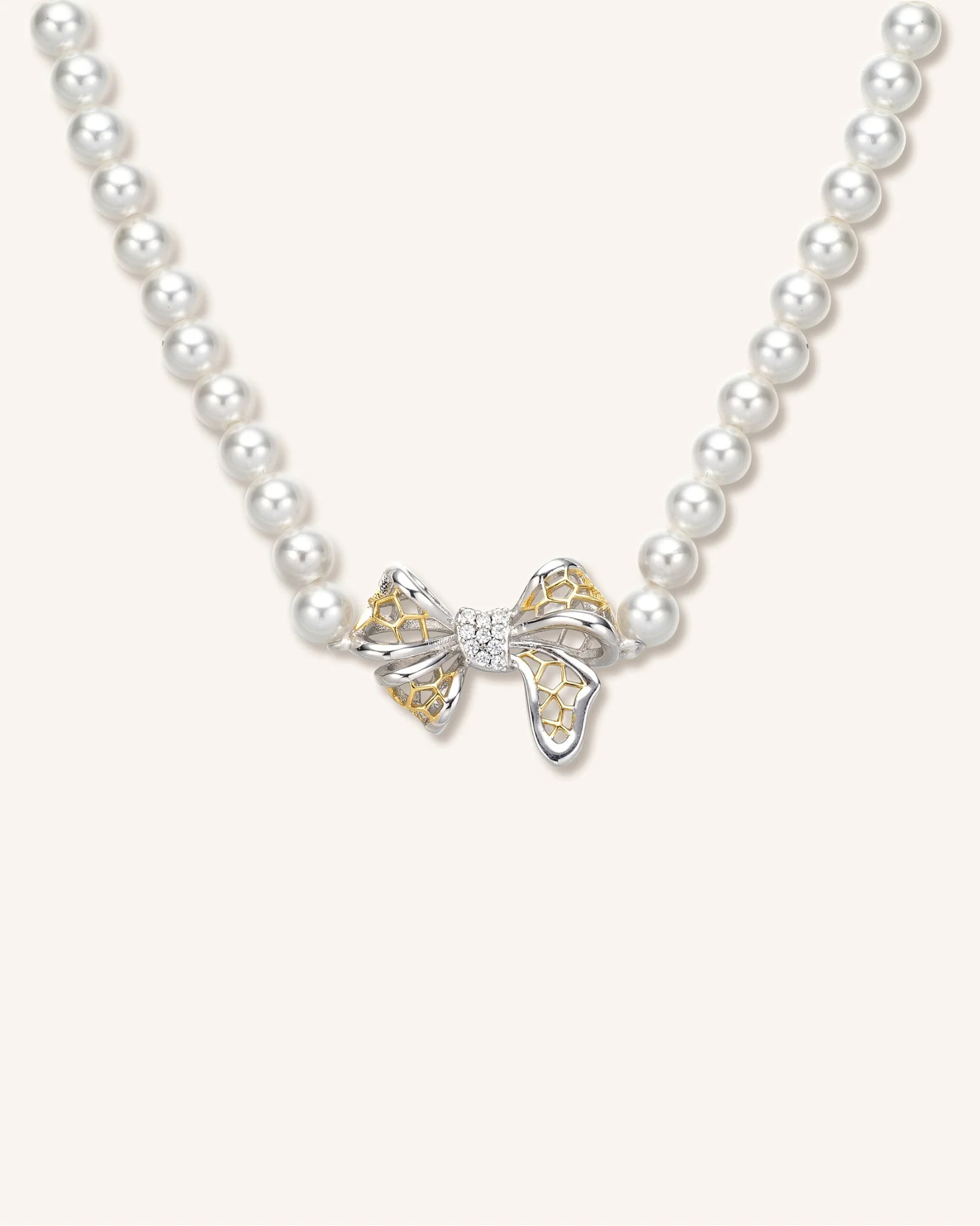 Lace Bow Choker | PEACHMIND