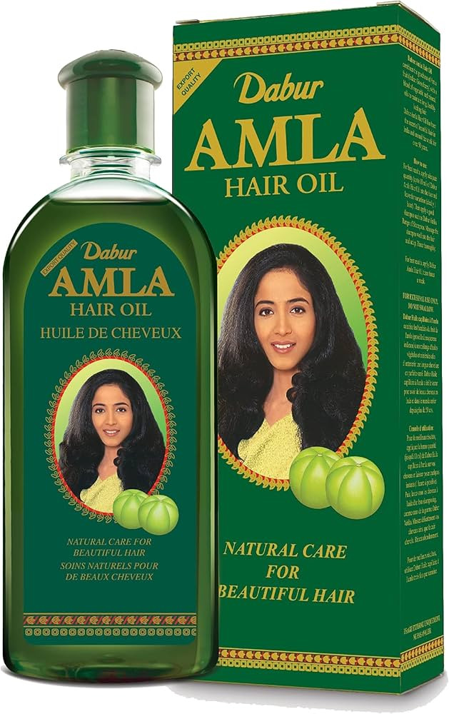 Dabur Amla Hair Oil – Nourishing Herbal Oil for Stronger, Thicker & Shinier Hair – Enriched w... | Amazon (US)