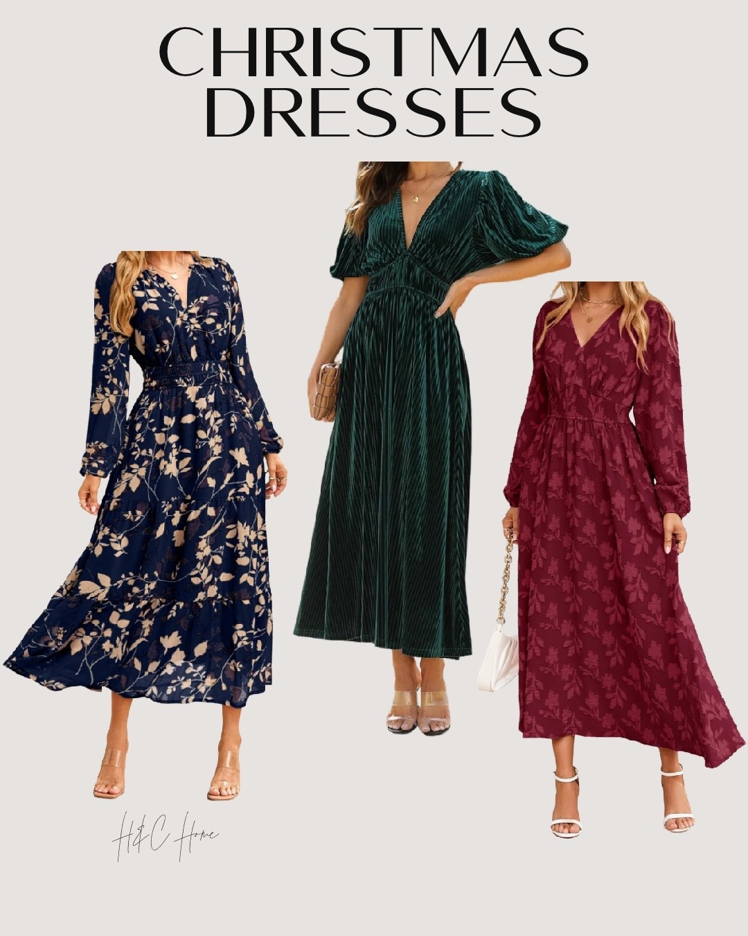 Amazon Christmas Dresses

#LTKSeasonal #LTKHoliday #LTKootd