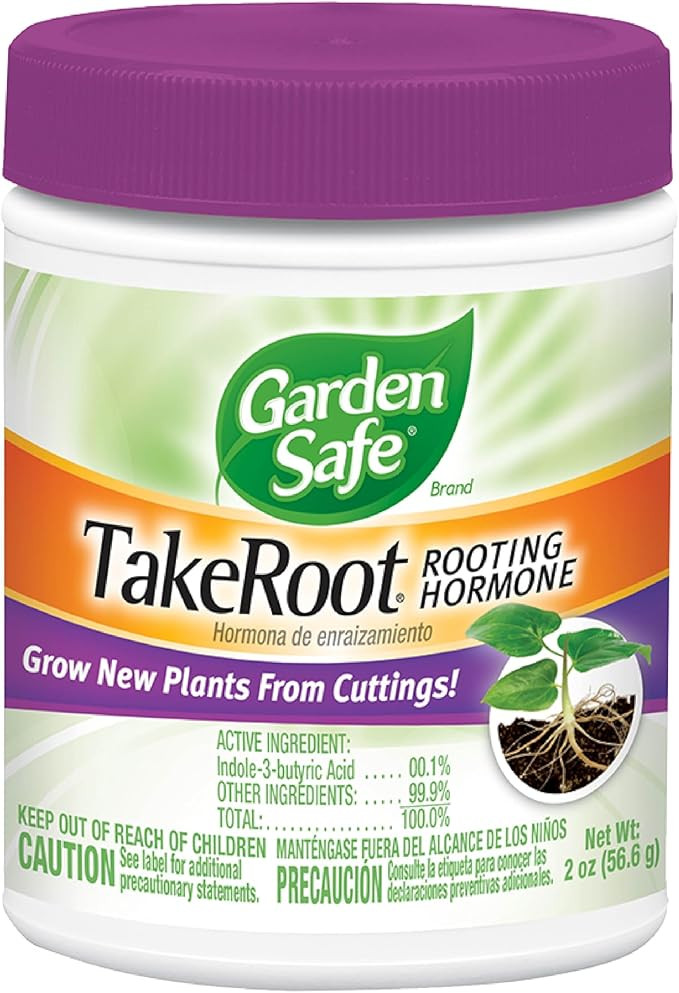 Garden Safe Brand TakeRoot Rooting Hormone, 12 Count, Powder Helps Grow New Plants from Cuttings ... | Amazon (US)