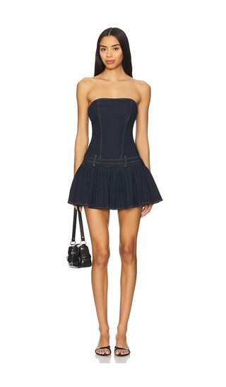 LIONESS in Bloom Mini Dress in Blue. - size S | Revolve Clothing (Global)