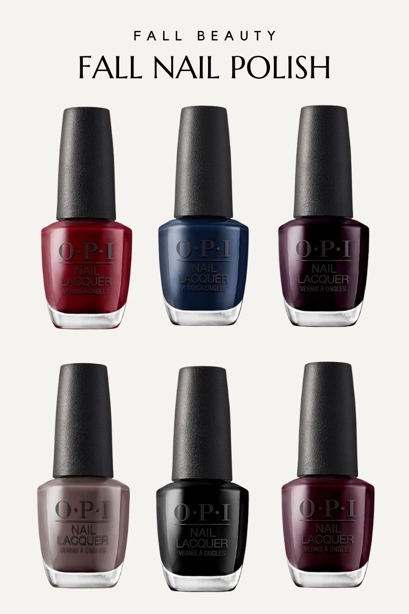 Fall nail color season is officially here! I’ve rounded up my top autumn picks from OPI, Londontown Lakur, and Manucurist featuring deep reds, vampy purples, rich chocolate browns, moody grays, and dark navy blues. These high-shine formulas give you a fresh salon finish right at home.

#LTKBeauty #LTKSeasonal