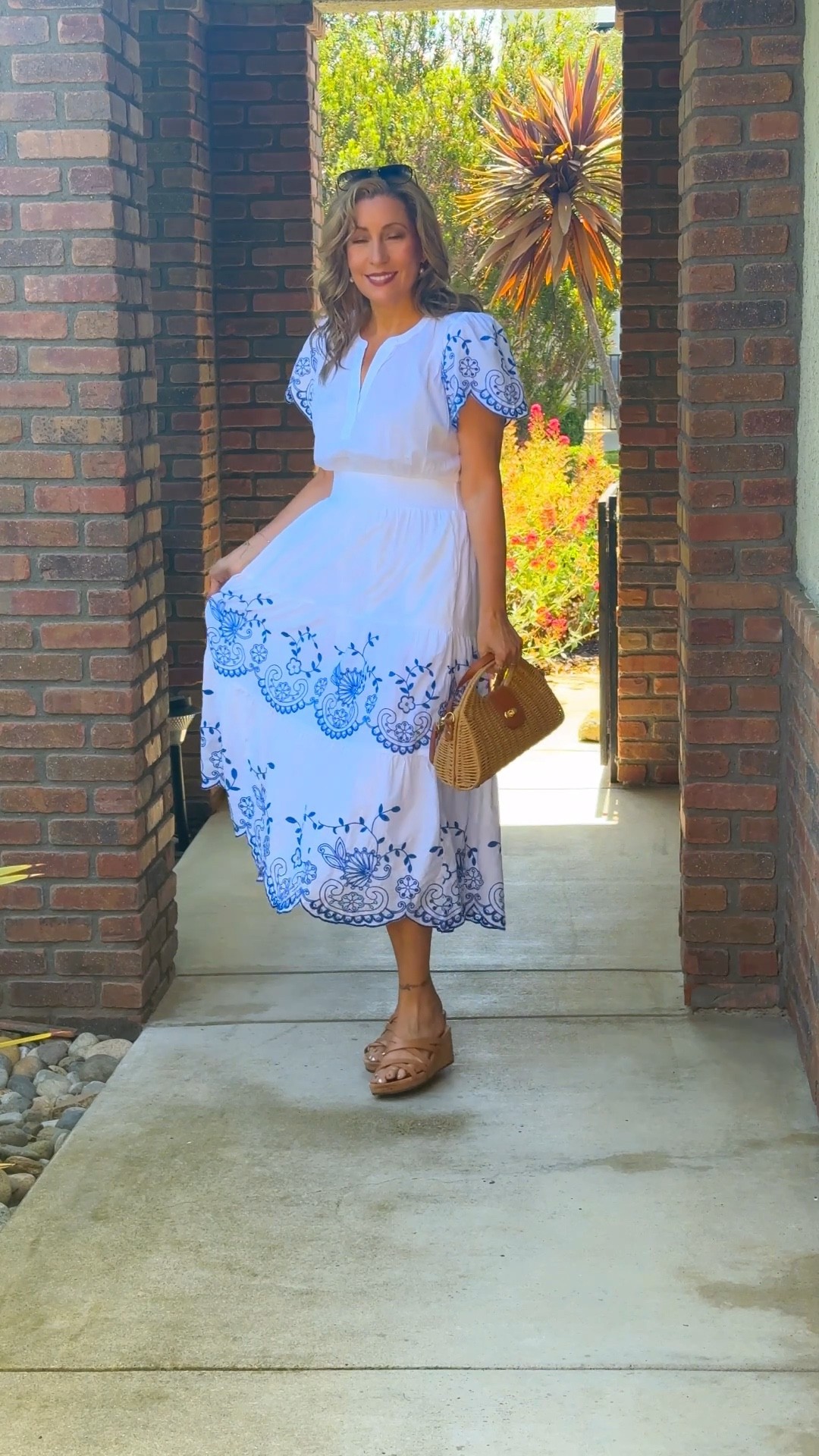 Feminine, flowy, and flattering in all the right places 💙
This embroidered cotton voile dress is so easy to wear but still makes a statement. The smocked waist defines the shape beautifully, while the scalloped sleeves and hemline add a touch of whimsy. From my latest Chico’s summer haul and an absolute must for vacations, brunches, or just feeling put together in the heat.

🎥 See this dress and more in my full summer haul on YouTube—link in bio!

Tags:
ootd, fashionover30, fashionover40, fashionover50, casualoutfits, stylishandgrateful, stylish&grateful, modestoutfits, classy casual,
ChicosStyle, Summer Outfit, Smocked Waist Dress, Embroidered Cotton, Vacation Ready, Feminine Style, Tiered Dress, Blue and White Look, Warm Weather Outfit, Lightweight Layers

#LTKSeasonal #LTKSummerEdit #LTKMidsize