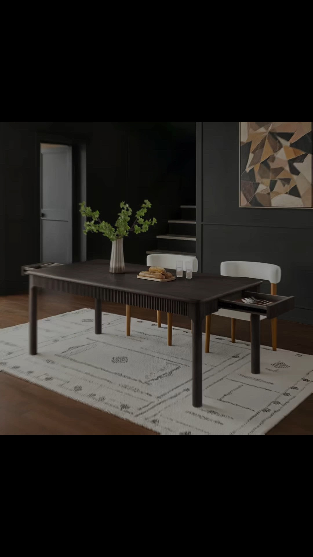 Guillermina Modern 72'' W Fluted Solid Wood Dining Table with Built-In Storage Drawers

#LTKdayinmylife #LTKMidsize #LTKHome