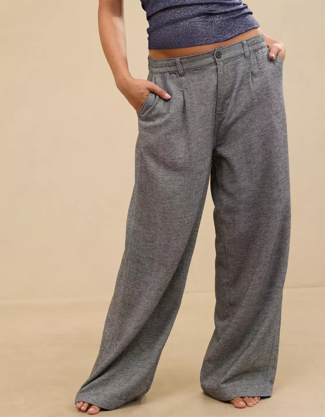 Aerie Anytime High Waisted Trouser | American Eagle Outfitters (US & CA)