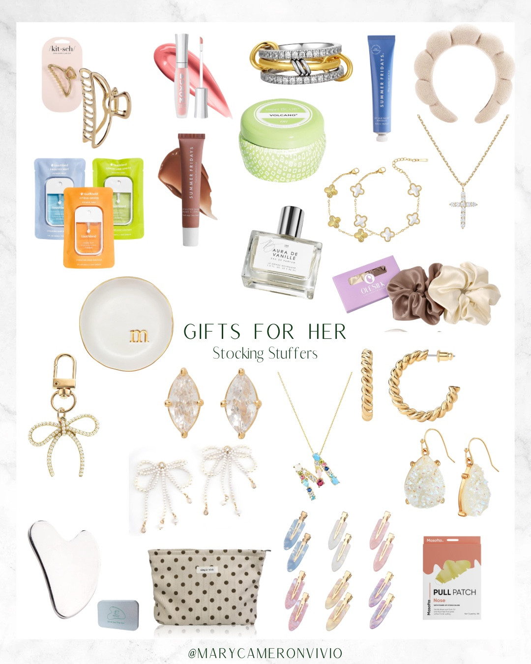 Small gifts, big smiles! 🎁✨ This stocking stuffer gift guide is full of affordable, cute, and practical finds she’ll actually use. Perfect for quick gifting and holiday surprises.
#StockingStuffersForHer #AffordableGifts #HolidayGiftGuide #BudgetFriendlyFinds #GiftsUnder20

#LTKHoliday #LTKCyberWeek #LTKGiftGuide