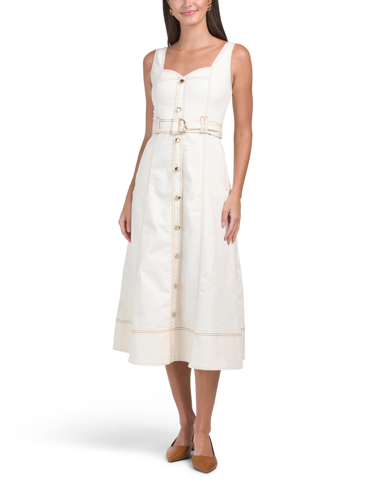 Denim Midi Dress | TJ Maxx