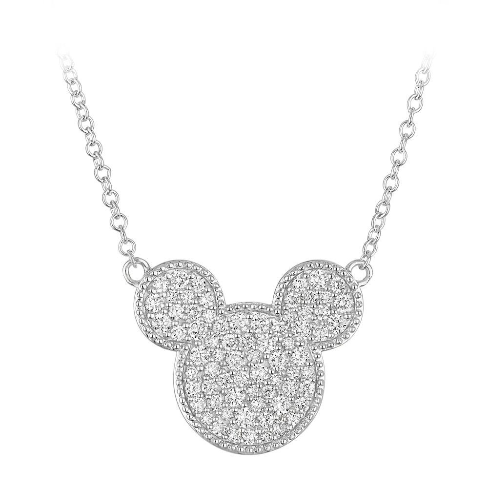 Mickey Mouse Icon Pav Diamond Necklace by Rebecca Hook Official shopDisney | Disney Store