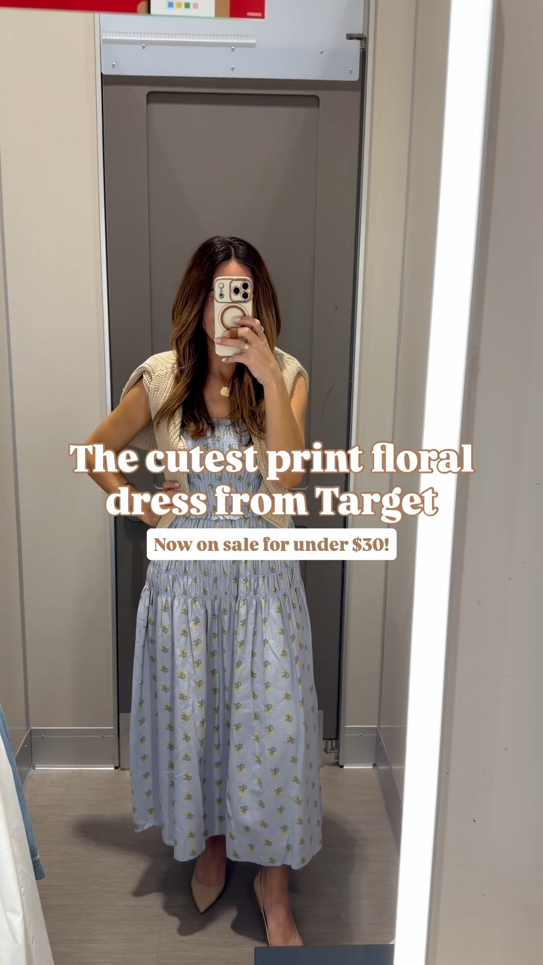Effortless spring look from Target 🌸
This smocked floral dress is soft, flattering and perfect for Easter or workwear. Grab it now on sale for under $30! 

teacher dress, target dress, spring dress 



#LTKSeasonal #LTKSaleAlert #LTKootd